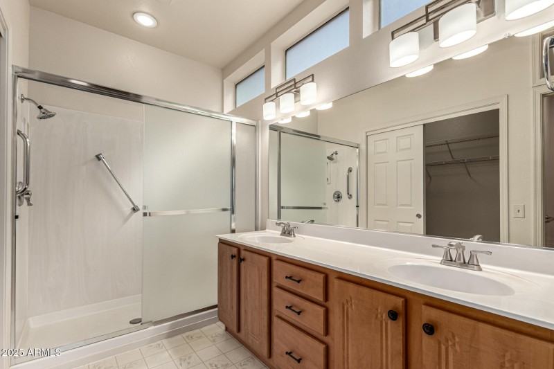 Updated primary baths