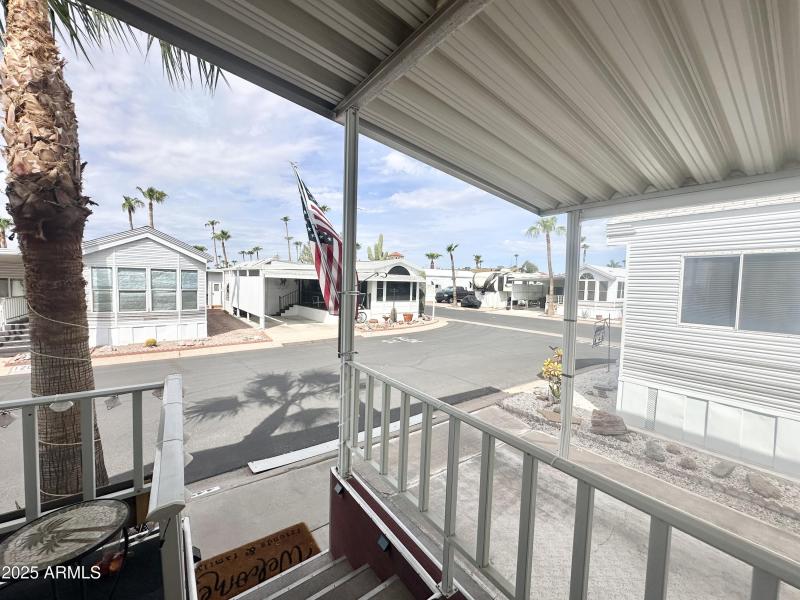 STREET VIEW FROM DECK