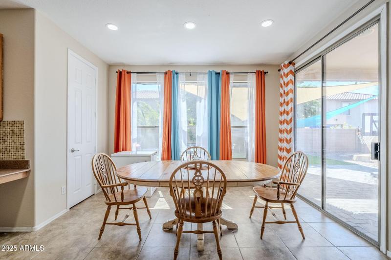 Dining area