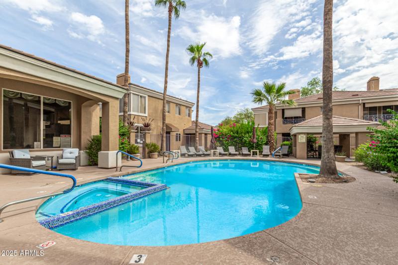 Pool, Ramada and Spa Area