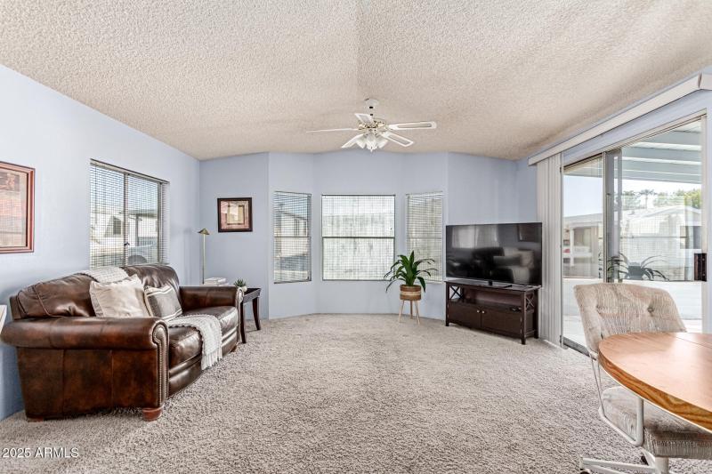 front of living room