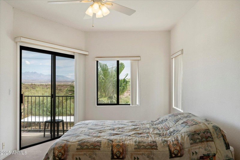 Bedroom 2 with Mountain Views