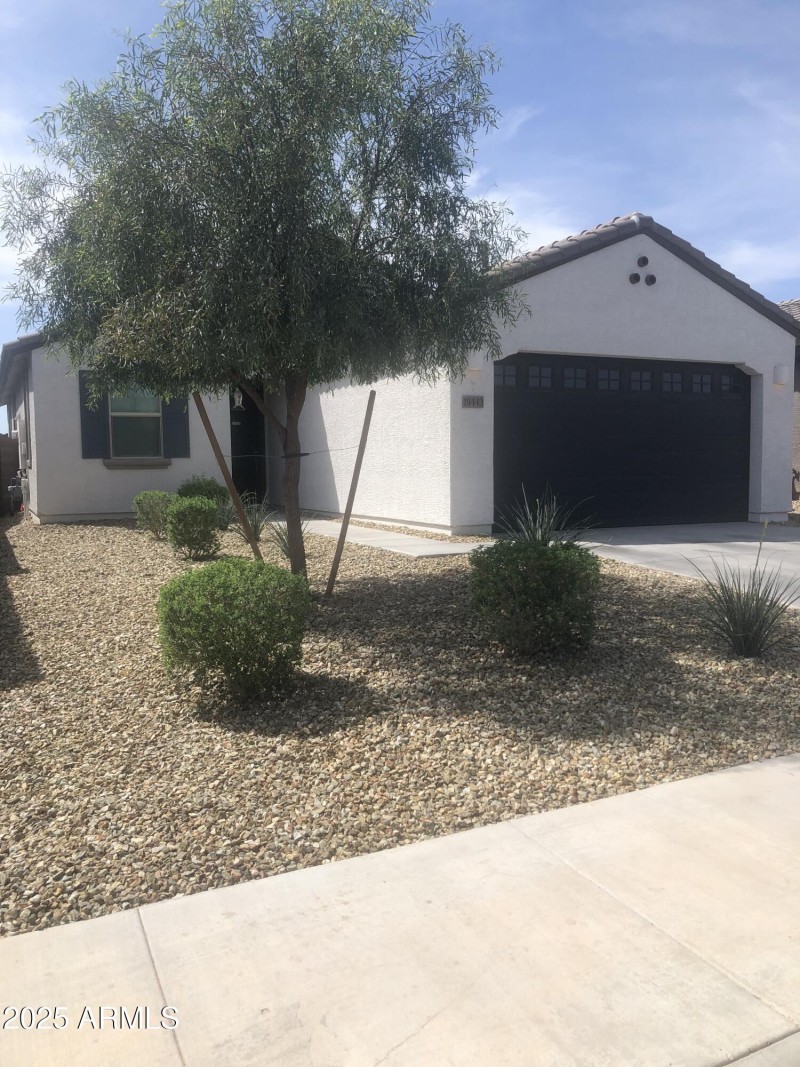 left view front of home