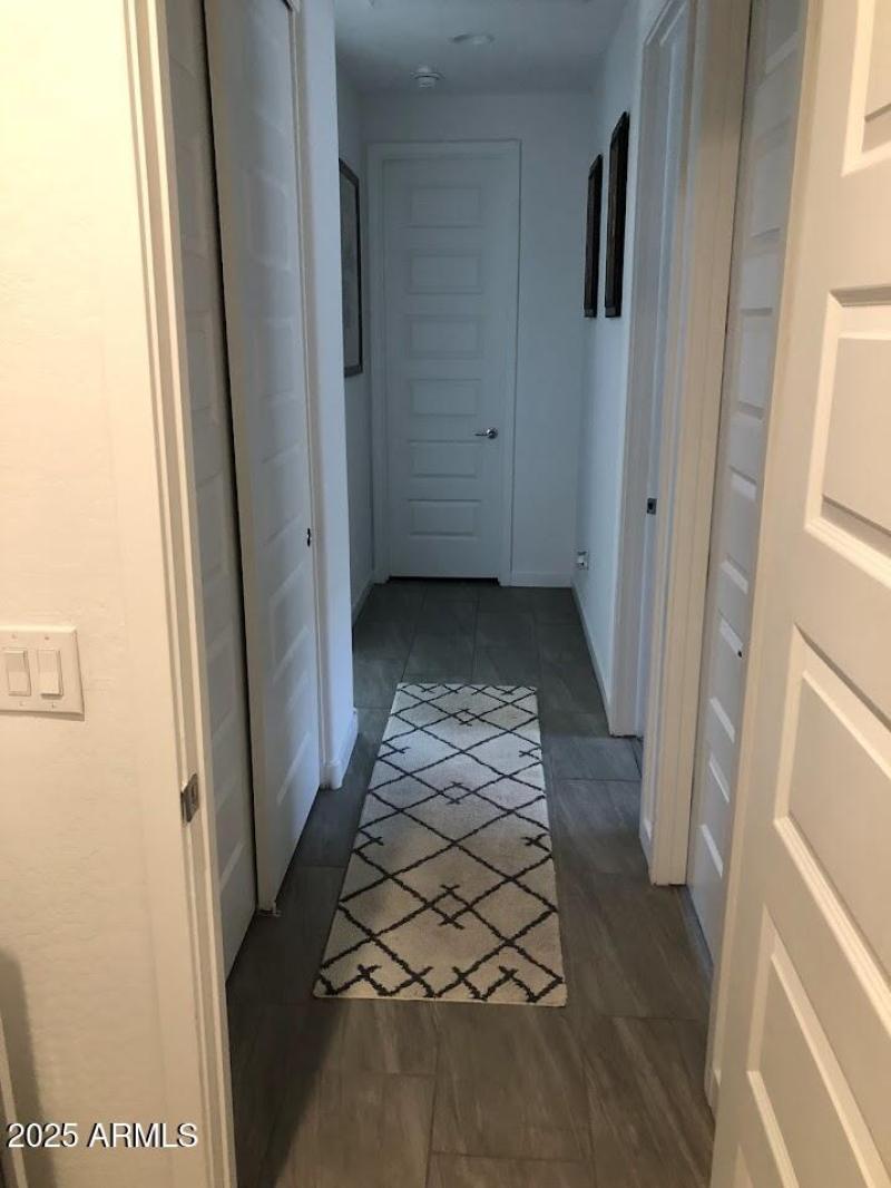 beautiful flooring in hallway