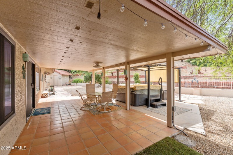 Fantastic Coverd patio