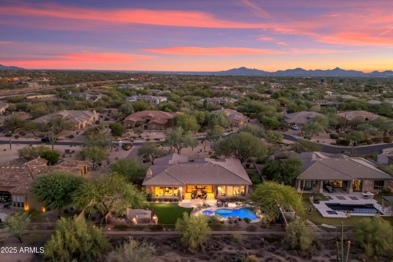 54-Sunset Backyard View