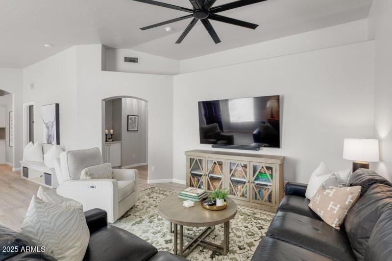 New Ceiling Fan in Living