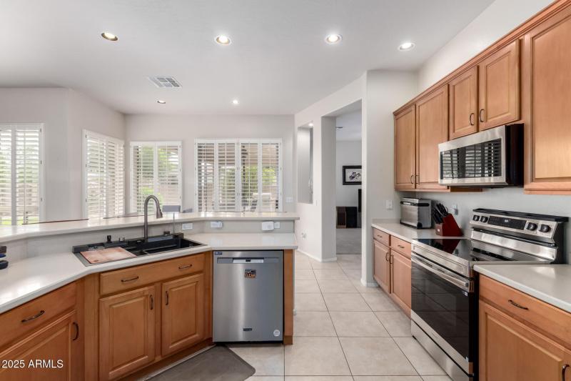 New stainless dishwasher