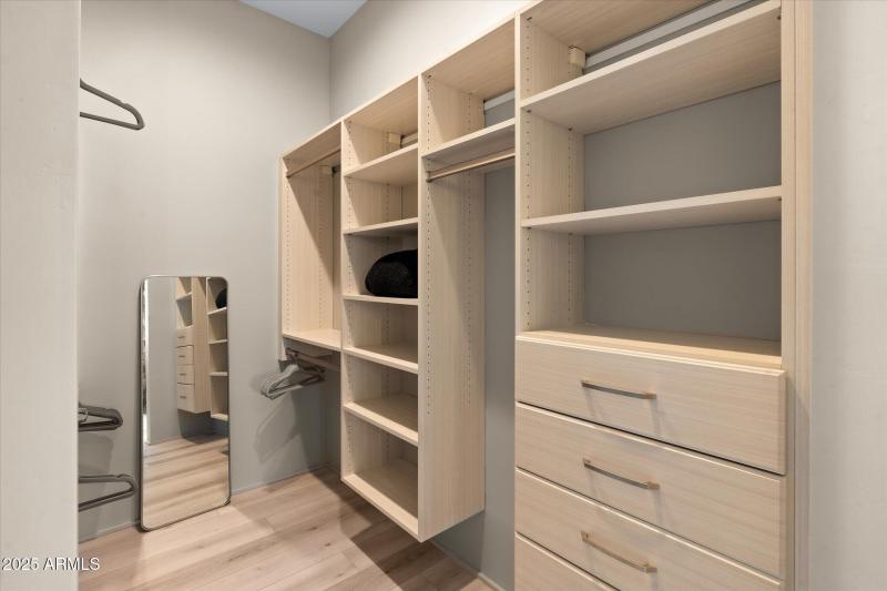 Primary Closet His and Hers)