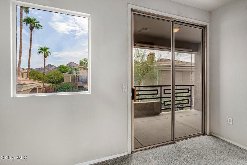 Living Room to Balcony View