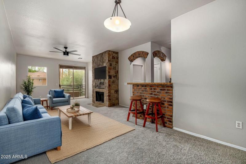 Living Room Virtually Staged 3