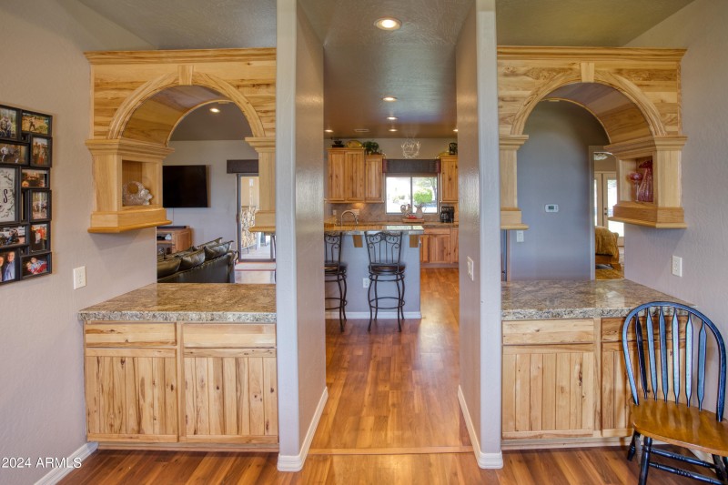 view from dining room