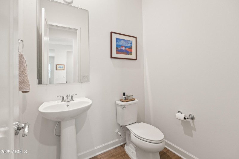 7f guest half bathroom