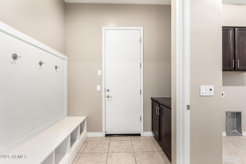 Coat Backpack Drop from garage