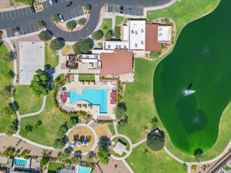 Clubhouse & Amenities From Above!