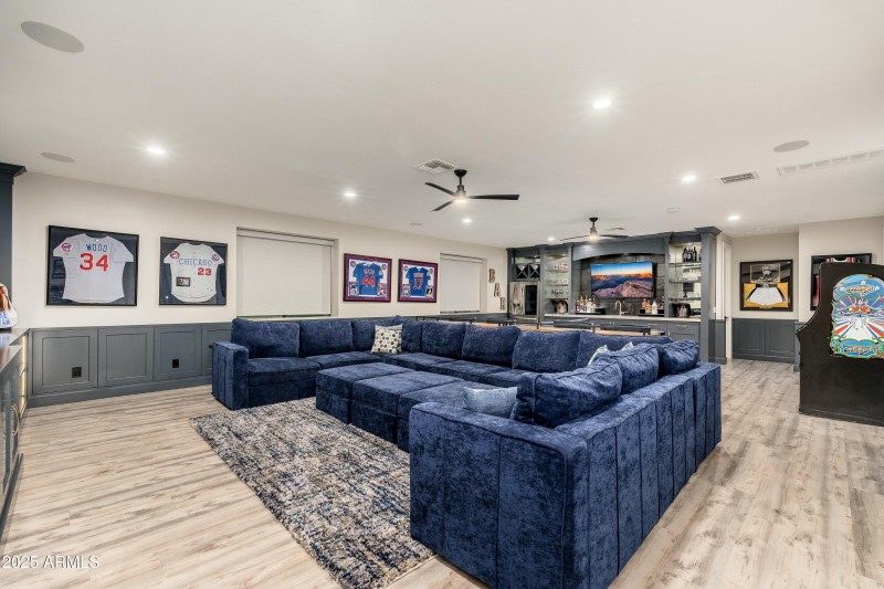 Basement Game Room