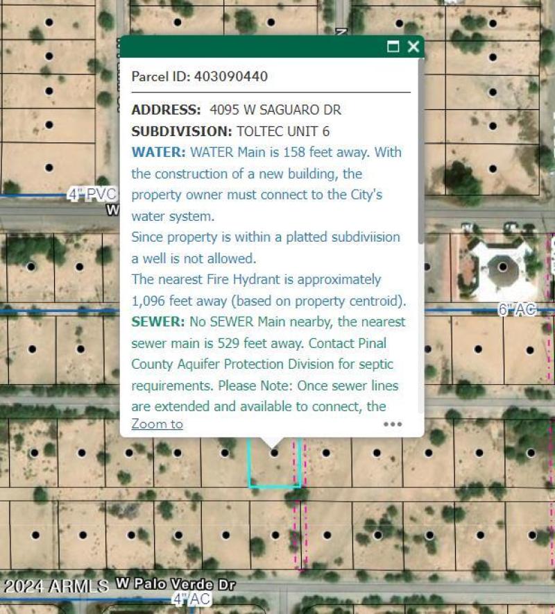 Water & Sewer Availability