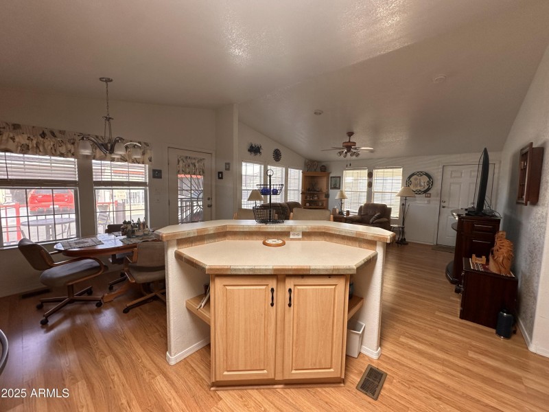 View from Kitchen Island