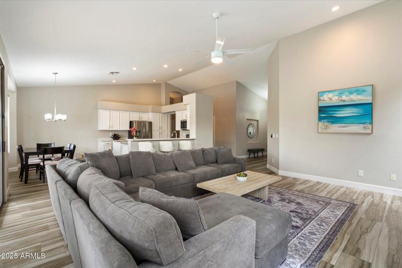 Open Great Room to Kitchen