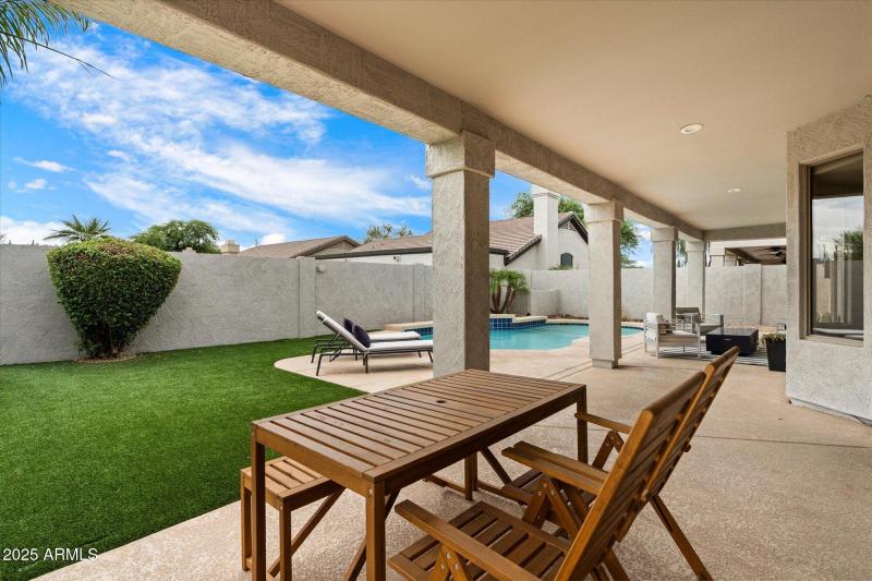 Large Covered Patio to Entertain