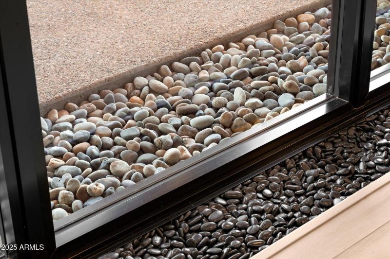 Walls of Pebble Troughs