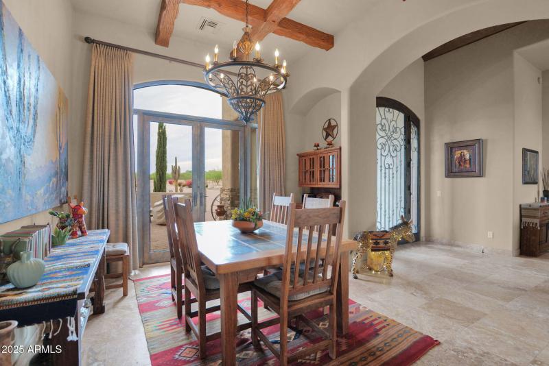 Formal-western style dining