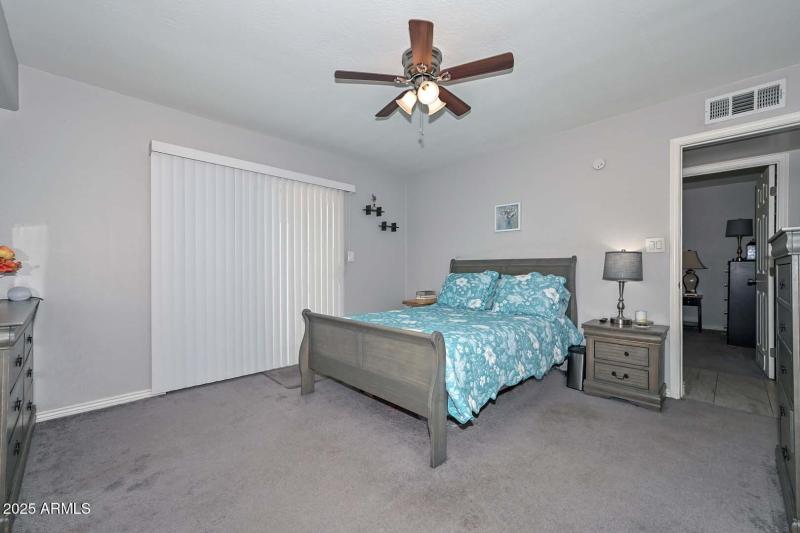 Primary Bedroom – Sliding Patio