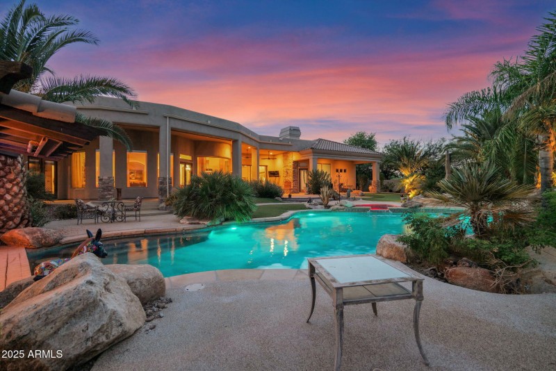 Evenings at the pool
