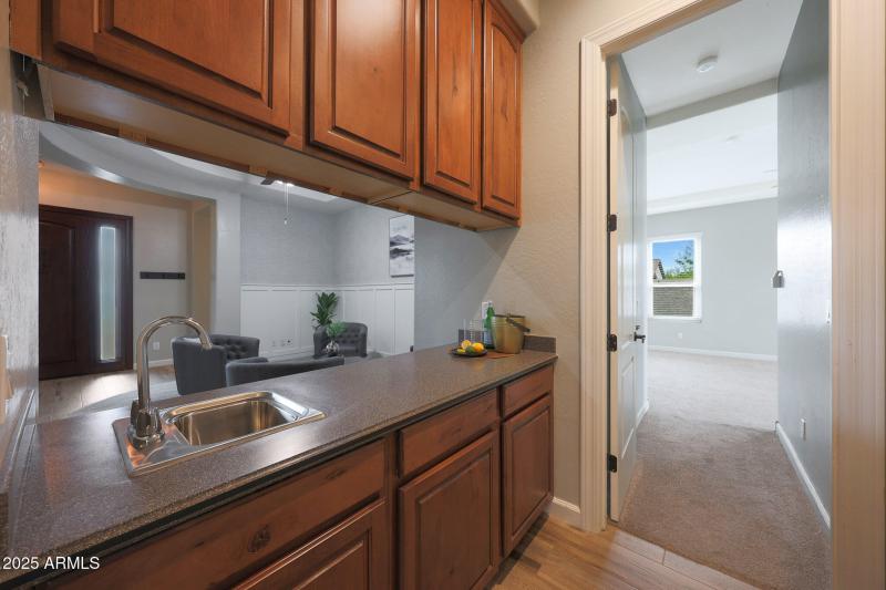 Flex space and bar area