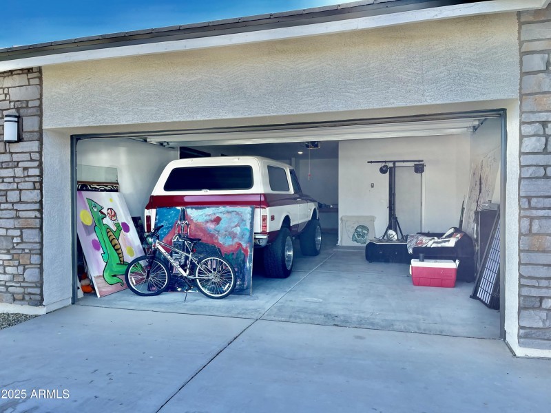 3 Car garage