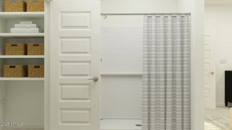 Owners Walk in Shower