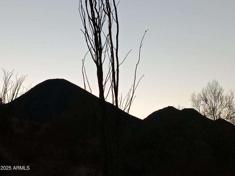 McDowell Mountains after sunset