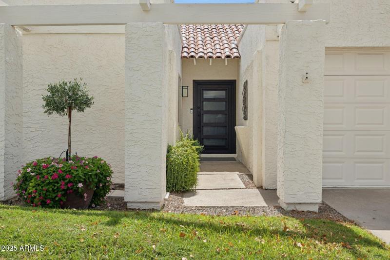 Exterior front entrance