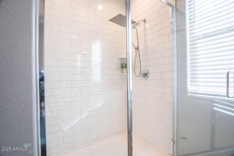 Primary walk in shower