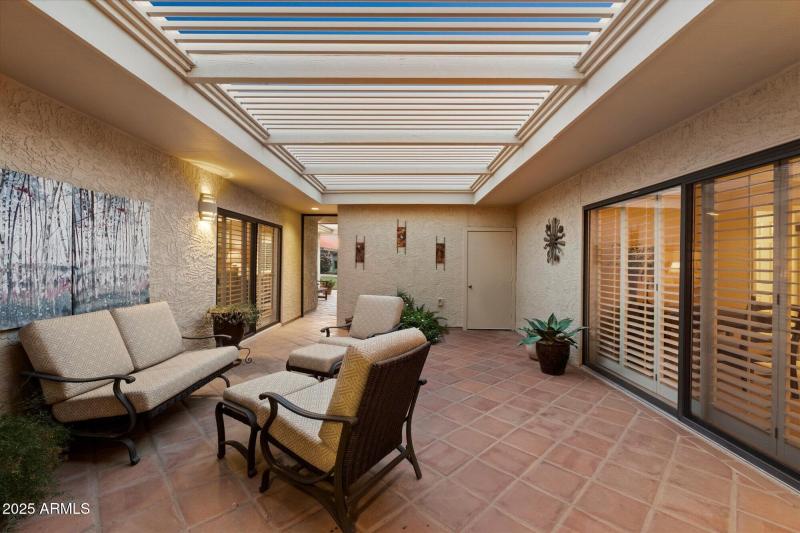 Courtyard living space