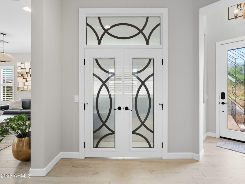 Double Doors on Office/Den