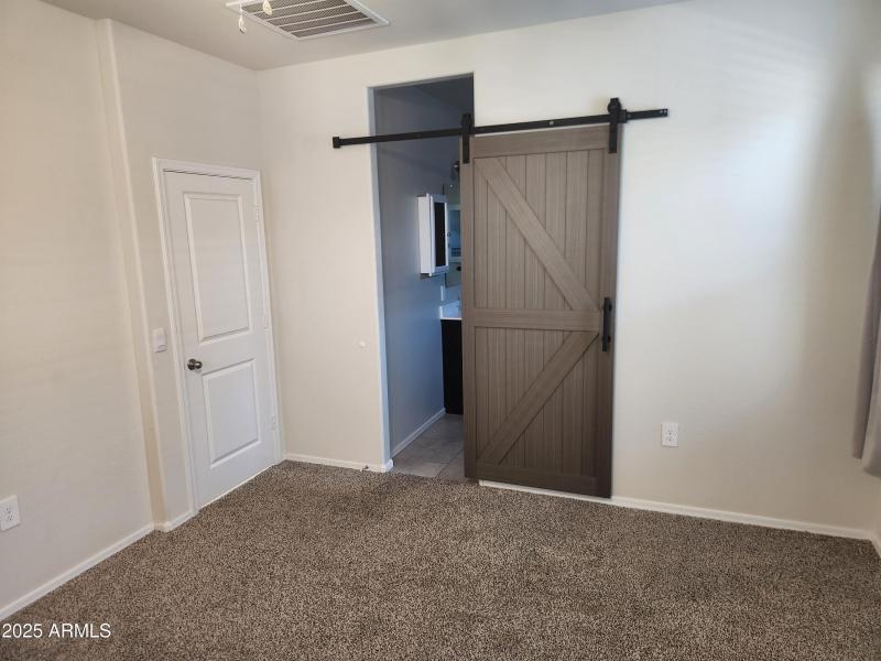 Barn Door to Master Bath