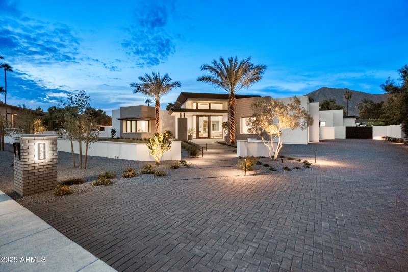 Front Exterior at night