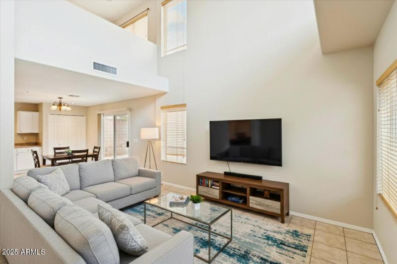 Living Room - Digitally Staged