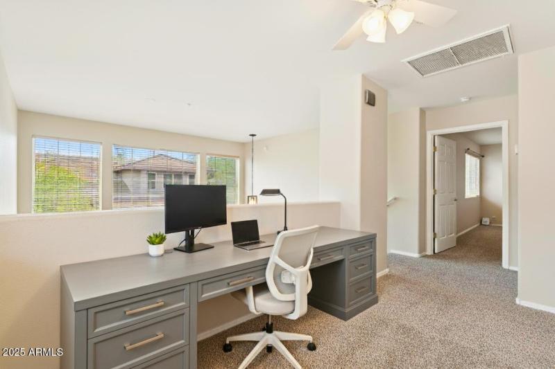 Loft/Office - Digitally Staged