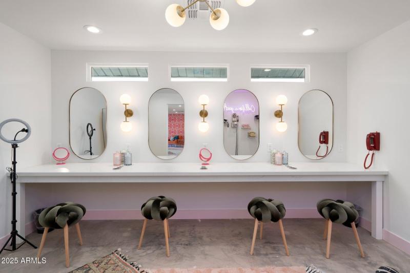 Dedicated "Get Ready Room"