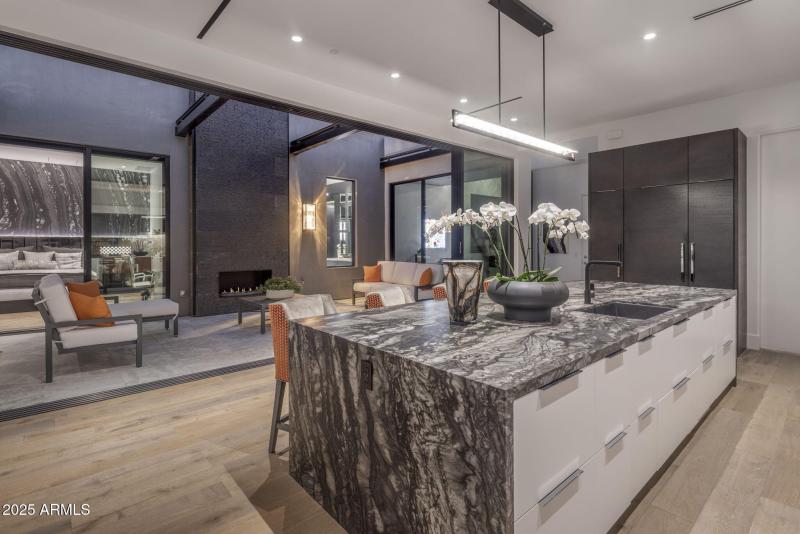 Kitchen/Courtyard Evening