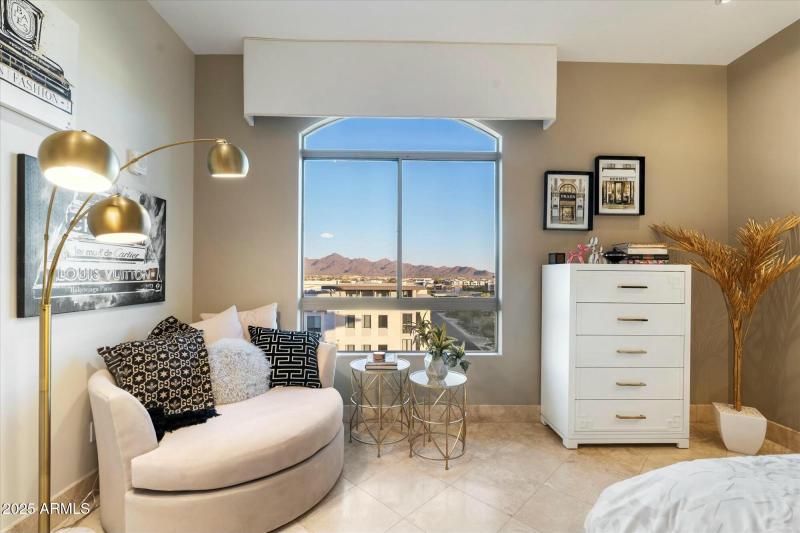 Large Primary bedroom with views!