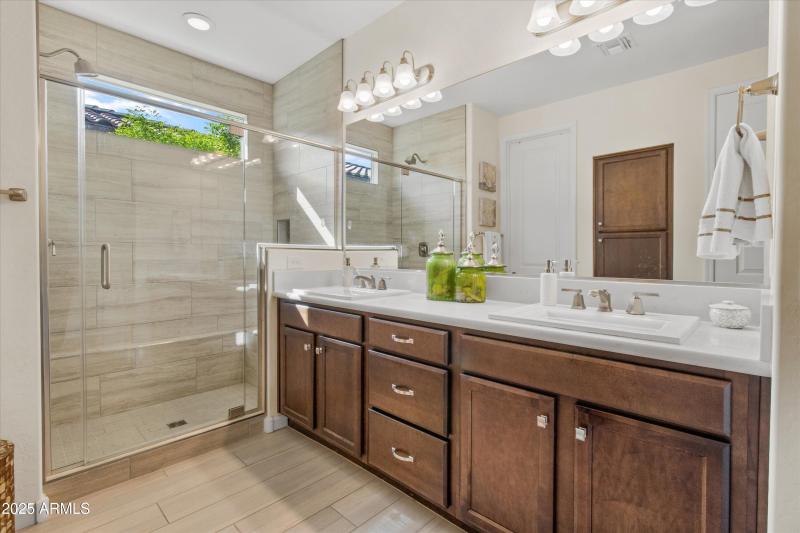 Owner's Bath with Dual Sinks