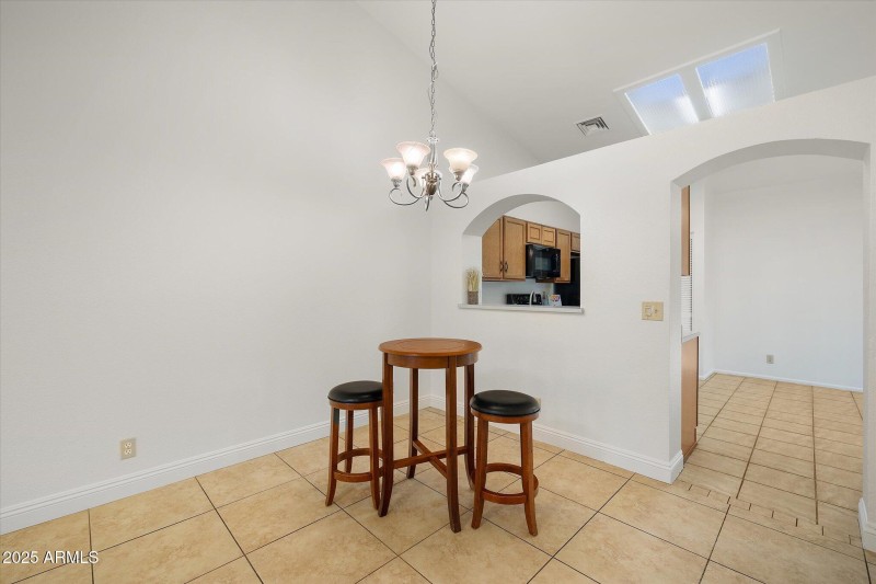 Eating in great room