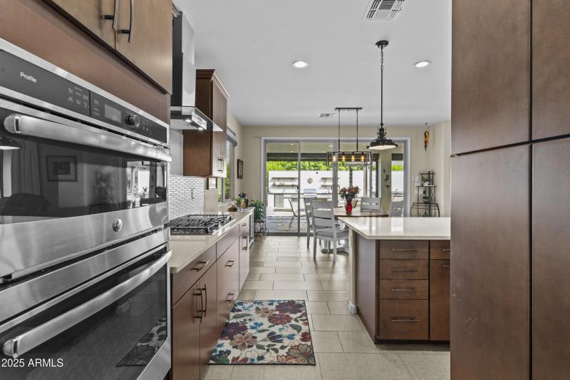 Wall oven and microwave