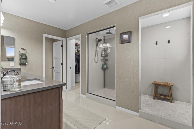 Walk-in shower