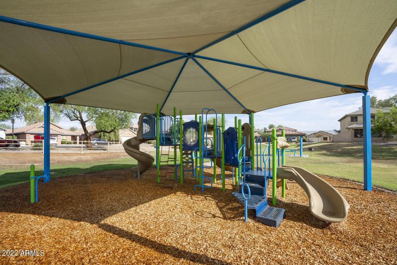 Backyard overlooks Park