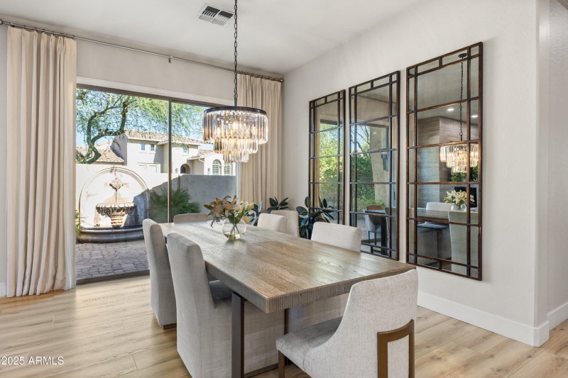 Formal Dining in Great Room