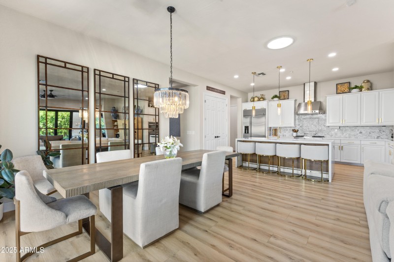 Formal Dining in Great Room